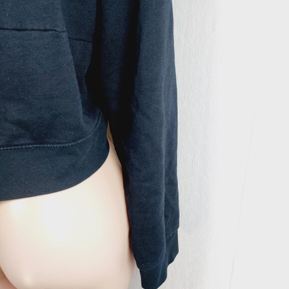 Columbia Women's Black Trek Colorblock Crew Neck Pullover Cropped Sweatshirt XL - Picture 11 of 14